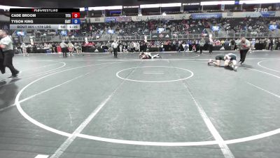 174 lbs Round Of 16 - Cade Broom, Titan Wrestling vs Tyson King, East Kansas Eagles
