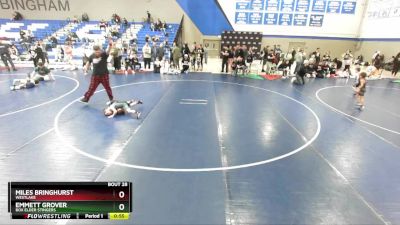 45-47 lbs Round 2 - Emmett Grover, Box Elder Stingers vs Miles Bringhurst, Westlake