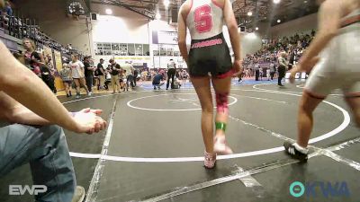 115 lbs Rr Rnd 1 - Channing Hudson, Sperry Wrestling Club vs Caitlyn Staggers, Skiatook Youth Wrestling