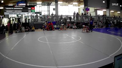60 lbs Round 2 - Serenity Esparza, Best Trained Wrestling vs Madilyn Anderson, Texas Elite Wrestling Club