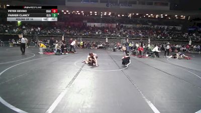 85 lbs Round Of 16 - Peter Devino, Cranford vs Parker Clancy, Clearview