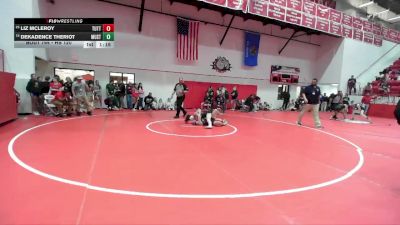 HS 120 lbs Quarterfinal - Liz McLeroy, TUTTLE vs DeKadence Theriot, MUSTANG