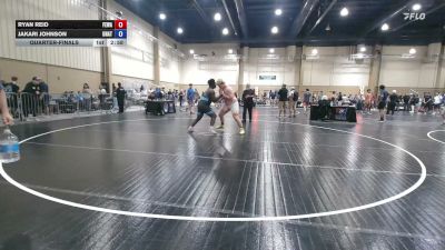 285 lbs Quarterfinal - Ryan Reid, FEWA vs Jakari Johnson, Unattached