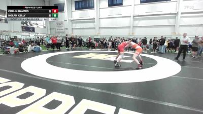 S-150 lbs Quarterfinal - Collin Havers, PA vs Nolan Kelly, NY