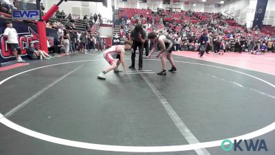 110 lbs Rr Rnd 2 - Teagan Beadnell, Perkins vs Wyatt Edmonds, Caney Valley Wrestling