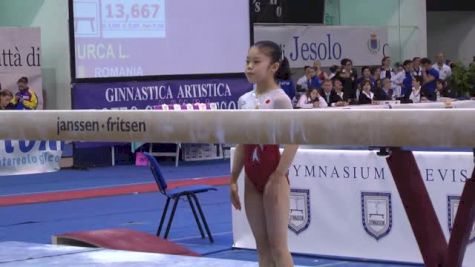 Japan, Yuka Momiyama, BB, 2014 Jesolo EF