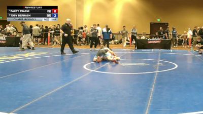 117 lbs Champ. Round 3 - Zakey Tsarni, Capital Wrestling Club vs Toby Bernash, Orchard View Training Center