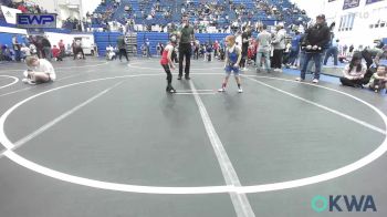 49 lbs Consi Of 16 #2 - River Coffelt, Bridge Creek Youth Wrestling vs Lakoda Kienlen, Carl Albert