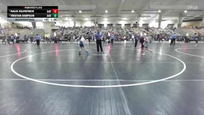 75 lbs Quarterfinal - Kalix Kilpatrick, Grindhouse vs Tristan Simpson, Big Red Wrestling Club