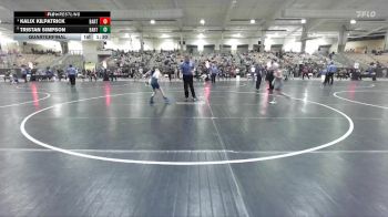 75 lbs Quarterfinal - Kalix Kilpatrick, Grindhouse vs Tristan Simpson, Big Red Wrestling Club