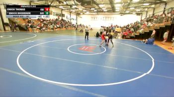 197 lbs Cons. Round 2 - Enoch Shodeinde, Marian University (IN) vs Chuck Thomas, Ohio Wesleyan