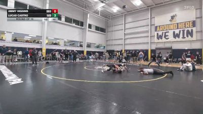 125 lbs Round Of 16 - Jimmy Higgins, Broomall vs Lucas Castro, Yardley