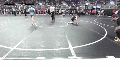 115.6-125.6 lbs Consi Of 8 #2 - Brynnley Lerch, Wichita Wrestling Club vs Ariel Biggs, Jackson County Wrestling