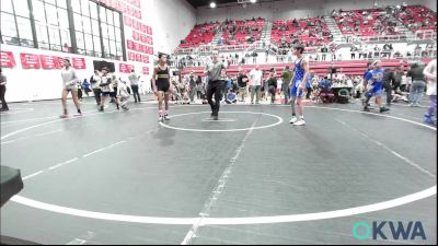 98-106 lbs Rr Rnd 5 - Kingston Hartfield 1, OKC Saints Wrestling vs Dillon Nelson, Clinton Youth Wrestling