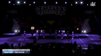 Twisters - Tiny Elite [2026 L1.1 Tiny - PREP Day 1] 2026 Spirit Sports Myrtle Beach Nationals
