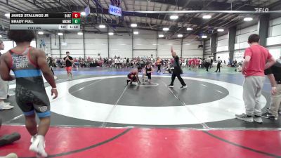 138 lbs Rr Rnd 2 - James Stallings Jr, 84 Athletes Red - HSB vs Brady Full, Mat Assassins Silver - HSB