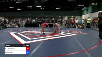 106 lbs Final - Camryn Gresham, OH vs Kayla Batres, CT