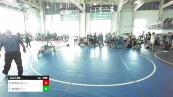 137 lbs Semifinal - Bryce Williams, Coachella Valley WC vs Teagan McRae, Legacy WC