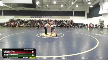 106 lbs Champ. Round 1 - Damian Montes, Yucaipa vs Jacob Long, Etiwanda