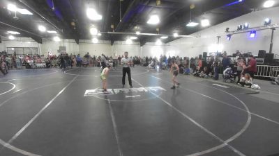 73 lbs Quarterfinal - Lux Fuentes, Top Notch vs Eshton Hugaboom, Aftermath Wrestling