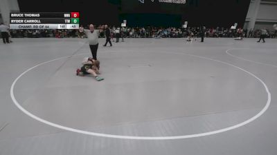 74 lbs Champ. Rd Of 64 - Ryder Carroll, TJ Trained Wrestling vs Bruce Thomas, Moen Wrestling Academy