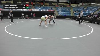 285 lbs 7th Place Match - 5 Nico Rodriguez, Eastern Oregon vs 14 Ethan DeRoche, Providence