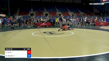 100 lbs Rnd Of 32 - Cole Hunt, Georgia vs Wyatt Richter, Ohio
