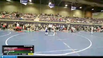 53 lbs Quarterfinal - Liam Wilson, Westlake vs Lincoln Cassity, Victory Wrestling