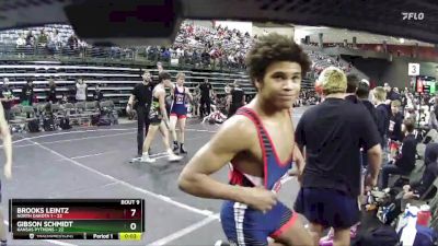 150 lbs Finals (8 Team) - Tate Sailer, North Dakota 1 vs Jason Flores, Kansas Pythons