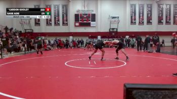 184 lbs Cons. Round 4 - Sage Adie, Cal Poly Humboldt vs Carson Gooley, Southern Oregon