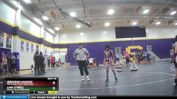 80 lbs Cons. Semi - Liam O`Neill, Pelion Youth Wrestling vs Jeramiah Hagood, Team Tiger Youth Wrestling