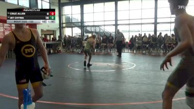 120 lbs Quarterfinal - Jet Chyma, Trojan Warrior Elite vs Cruz Allen, DC Elite