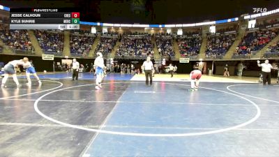 250 lbs Round Of 32 - Jesse Calhoun, Chestnut Ridge vs Kyle Suhrie, Mercer