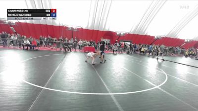 96 lbs Cons. Round 1 - Aiden Kolstad, Team Nazar Training Center vs Natalio Sanchez, X-Factor Elite Wrestling