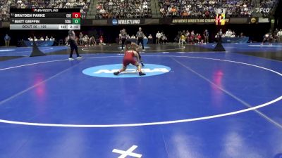 125 lbs Champ. Round 1 - Brayden Parke, Coe vs Matt Griffin, TCNJ