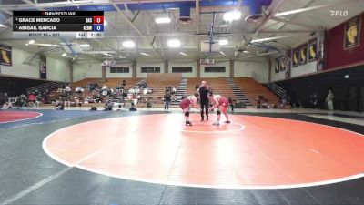 207 lbs Round 1 - Abigail Garcia, Coll. Of The Redwoods vs Grace Mercado, Sacramento City College