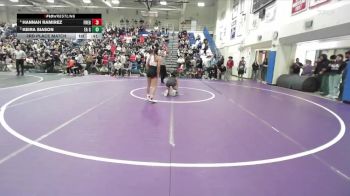 Girls 105 lbs 3rd Place Match - Hannah Ramirez, Fremont (Sunnyvale) Girls vs Keira Siason, Everett Alvarez Girls