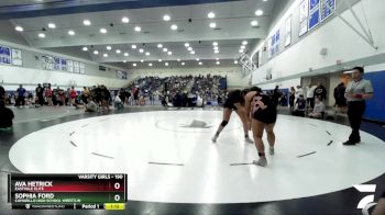 190 lbs Semifinal - Sophia Ford, Camarillo High School Wrestlin vs Ava Hetrick, Eastvale Elite