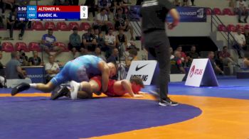 87 kg Qualif. - Michael William Frances Altomer, United States vs Matej Mandic, Croatia