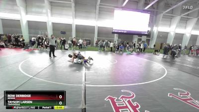 150 lbs Cons. Round 2 - Row Derbidge, Beaver vs Taysom Larsen, Timpanogos