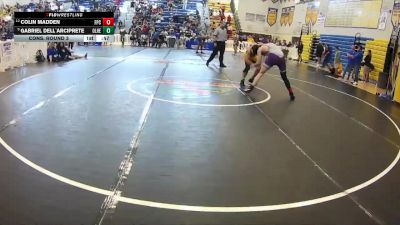 175 lbs Cons. Round 3 - Colin Madden, Ft Pierce Central vs Gabriel Dell`arciprete, Olympic Heights