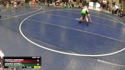 75 lbs Quarterfinal - Tahitoa Shepherd, LV Bear Wrestling Club vs Hendrix Daybell, Payson Lions Wrestling Club