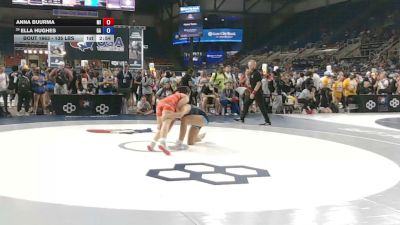 135 lbs Cons. Rd Of 32 - Anna Buurma, Michigan vs Ella Hughes, Georgia