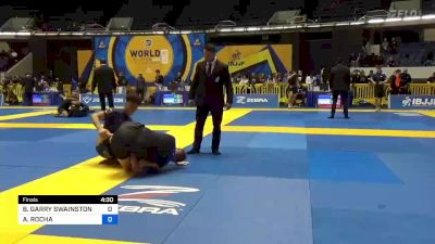 BENJAMIN GARRY SWAINSTON vs ACHILLES ROCHA 2022 World IBJJF Jiu-Jitsu No-Gi Championship