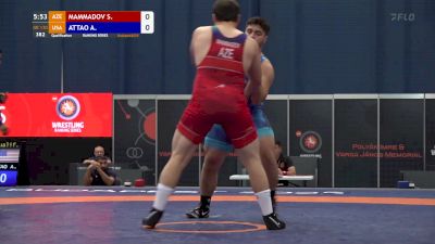 130 kg Qualification - Aden Attao, USA vs Sarkhan Mammadov, AZE