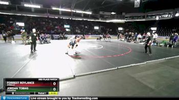 138 lbs 3rd Place Match - Forrest Roylance, Othello vs Jordan Tobias, Chiawana