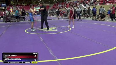 106 lbs Champ. Round 2 - Jacob Kranz, MN vs George Georgiev, IL