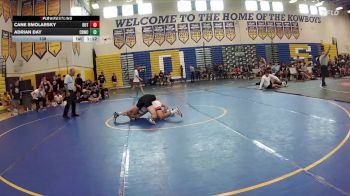 138 lbs Round 1 (8 Team) - Cane Smolarsky, The Outsiders vs Adrian Day, Cocoa Beach WC