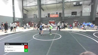 190 lbs 3rd Place - Kellen Rupp, Independent vs Arnold Martinez, Mat Rattlers