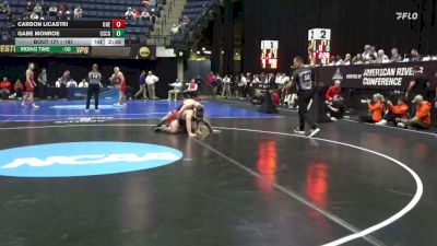 197 lbs Prelim - Gabe Monroe, Coast Guard vs Carson Licastri, SUNY Oneonta